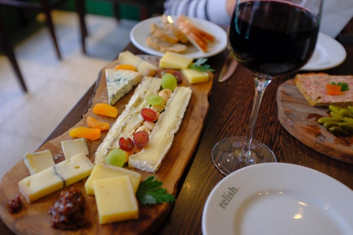Lunch in Relish.