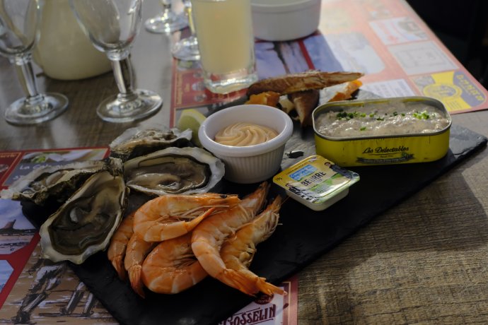Een plankje  lekkers in St. Vaast