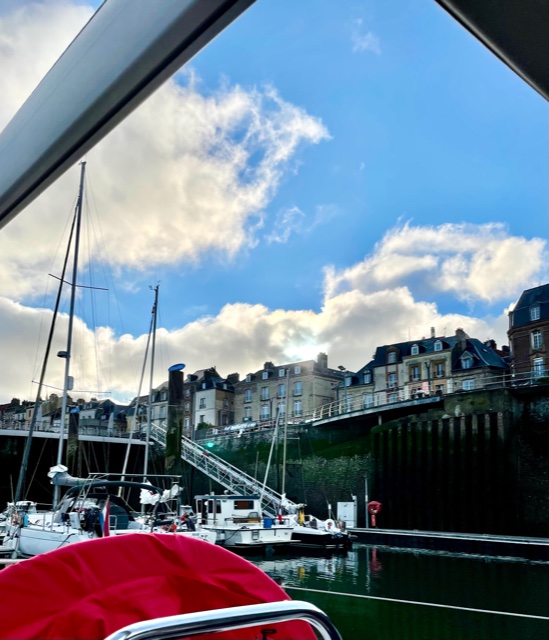 Pietertje 2 in  de haven van Dieppe,