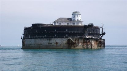 Passage No Mans Land bij  het eiland Wight