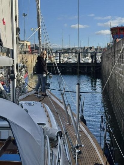 In het sluisje van Paimpol.