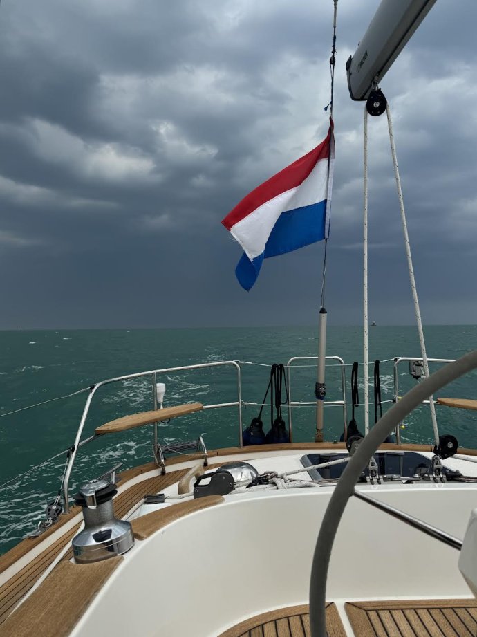 Achtervolgd door een onweersbui..
